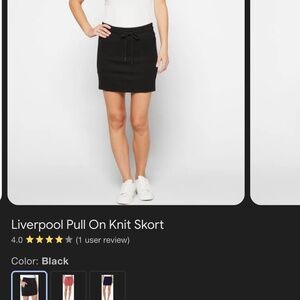 Liverpool Knit Mini Skirt